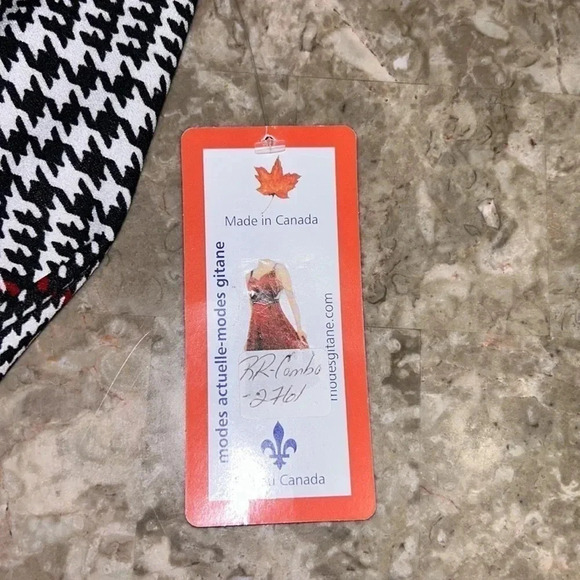 Plaid dress S. 🇨🇦 ,houndstooth,sheer,preppy clueless,academia,fit&Flare,vtg,NWT - Picture 8 of 8
